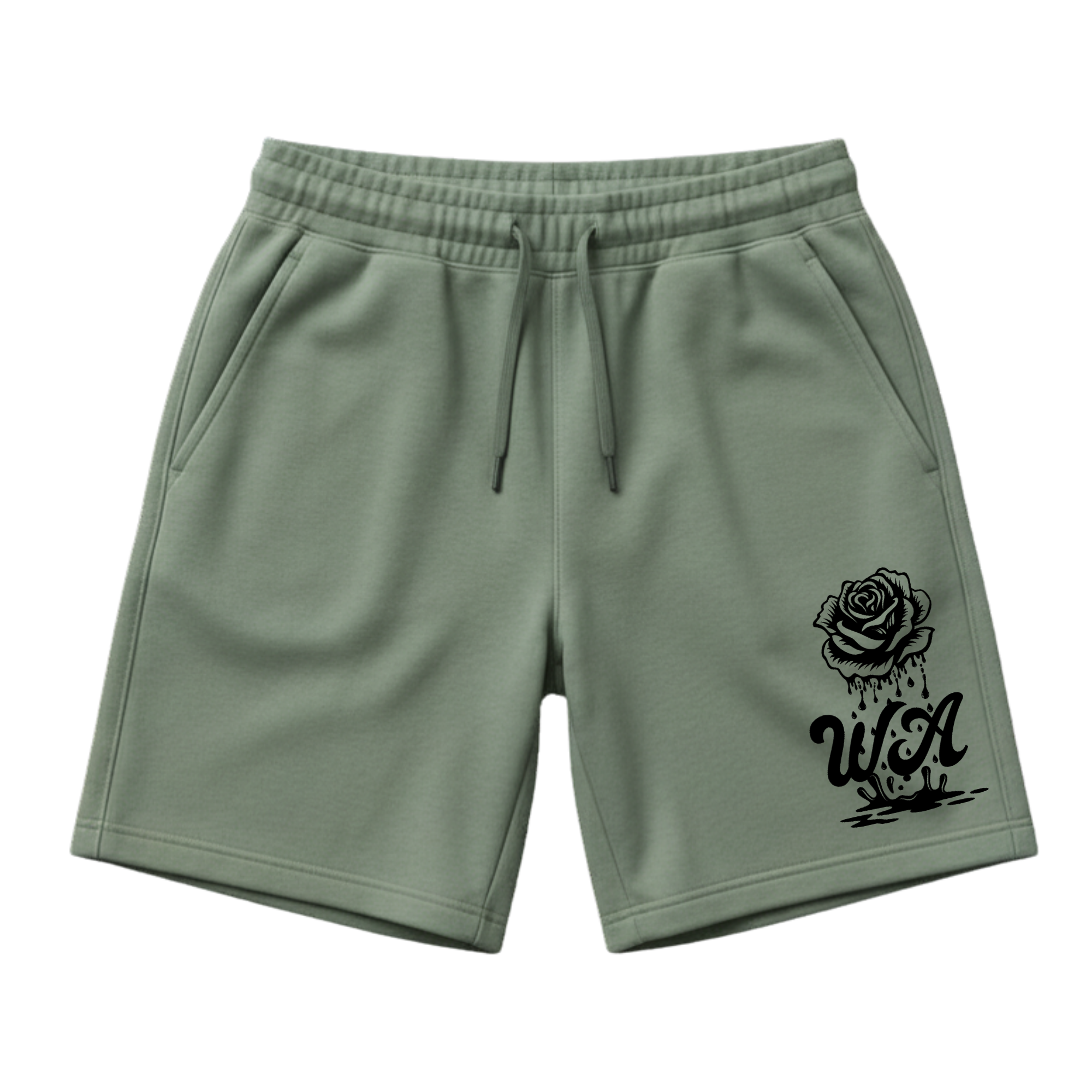 Men's Cotton Sweat Shorts Drippy Logo