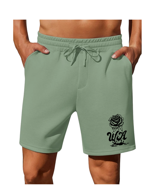 Men's Cotton Sweat Shorts Drippy Logo