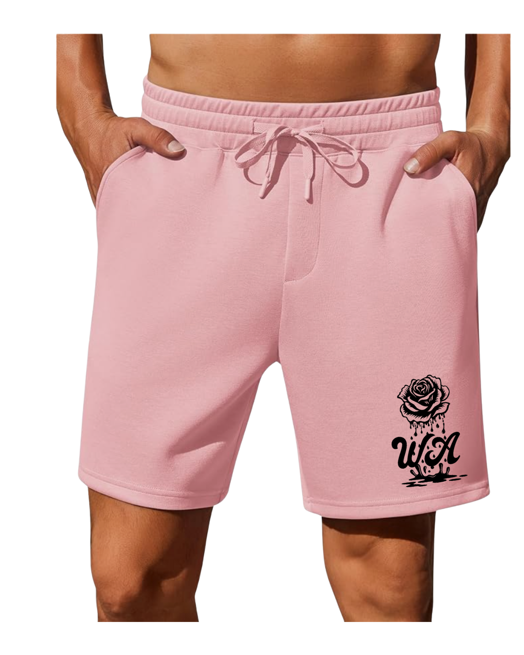 Men's Cotton Sweat Shorts Drippy Logo