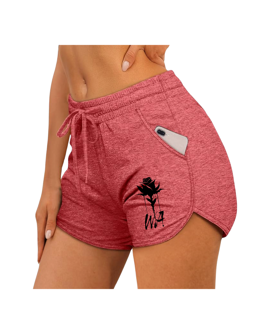 Women's Jogger Shorts - Classic Thorn Logo