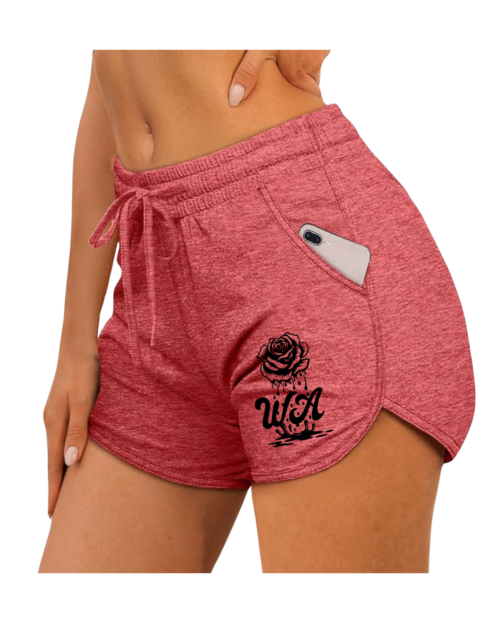 Women's Jogger Shorts - Drip Logo