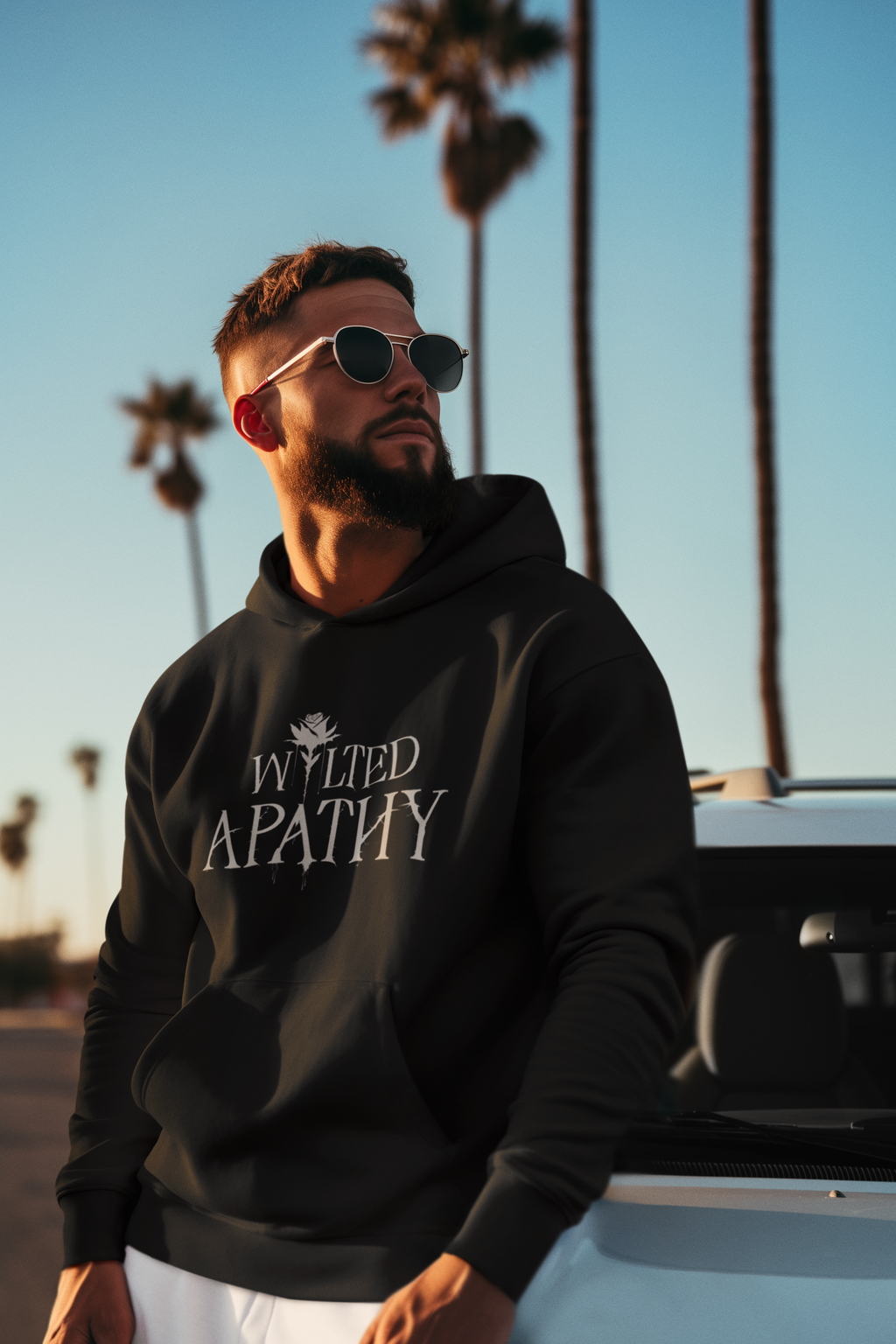 Thorned Rose - Wilted Apathy Logo Hoodie