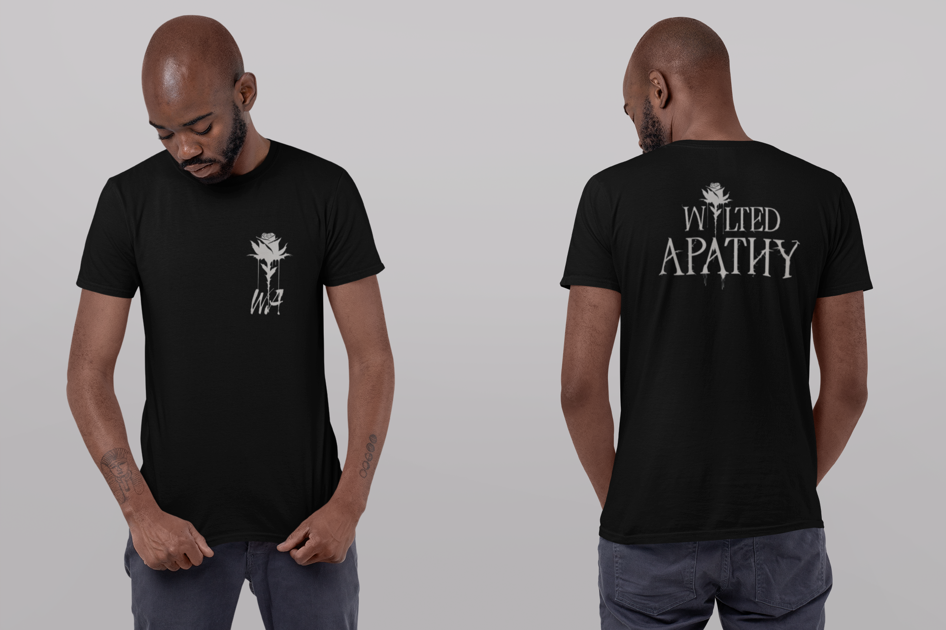 Thorned Rose - Wilted Apathy Logo Tee