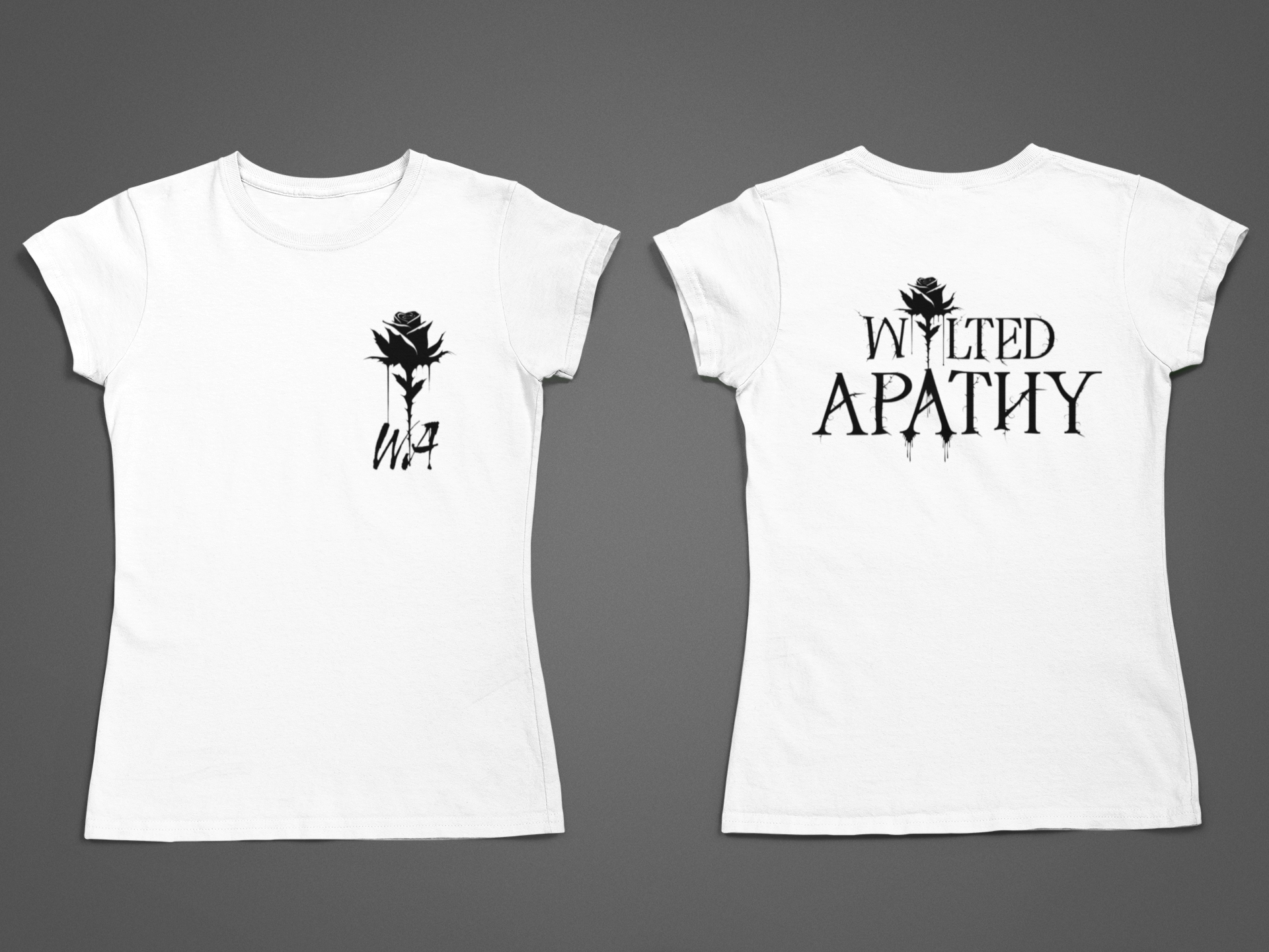 Thorned Rose - Wilted Apathy Logo Tee
