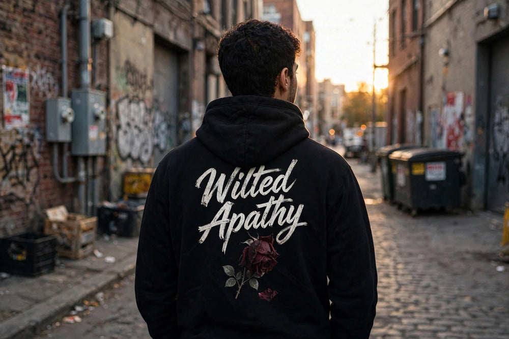 Goth Distressed Hoodie