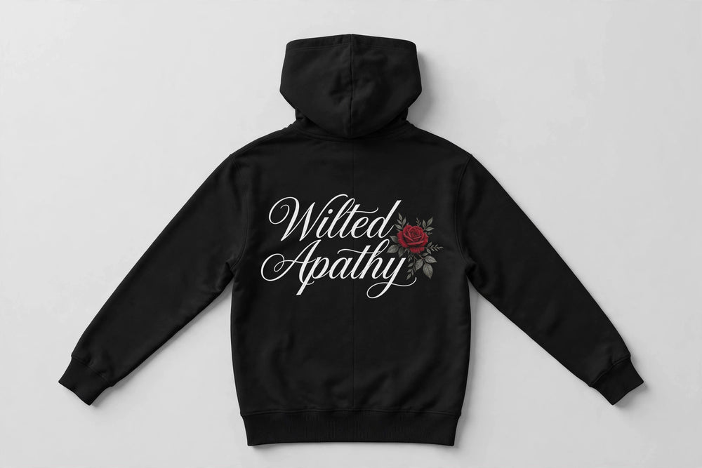 Script Rose Hoodie