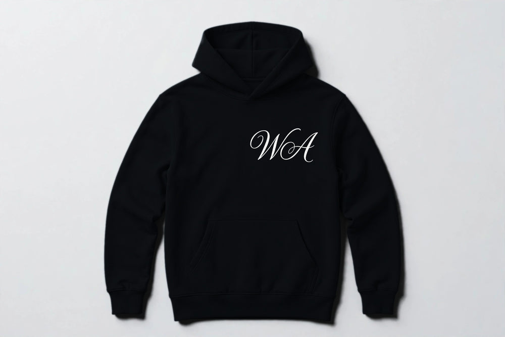 Script Rose Hoodie