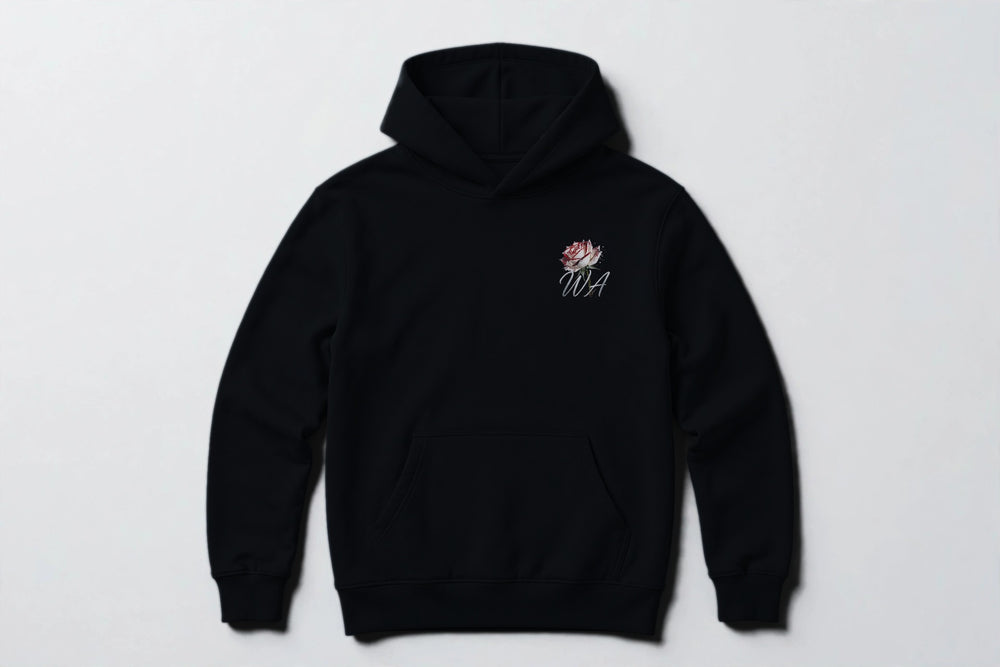White Rose Hoodie